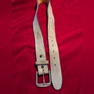 DUN DEE Yoakum ,USA Belt Man's  Size 32 Length Gray